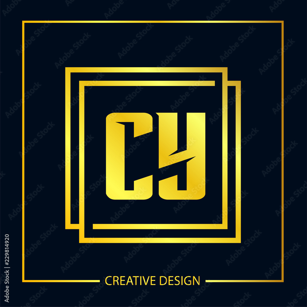 Initial Letter CY Logo Template Design Initial Letter CY Logo Template Design