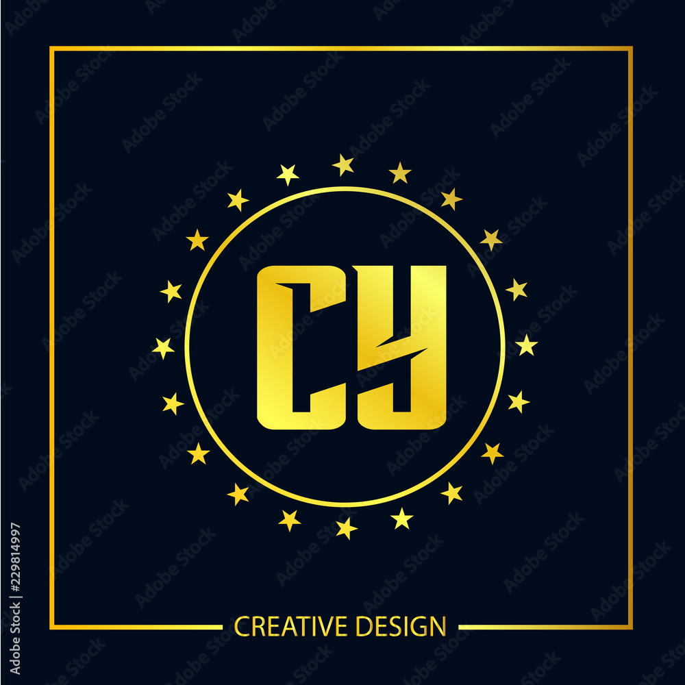 Initial Letter CY Logo Template Design Initial Letter CY Logo Template Design
