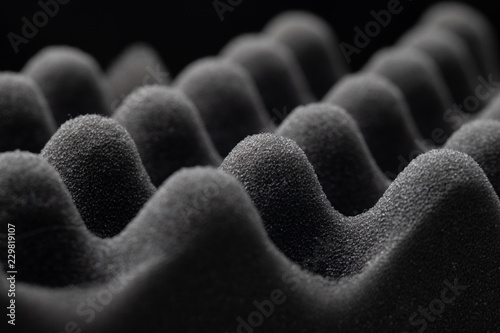 Φωτογραφία Studio sound proof foam pattern texture .