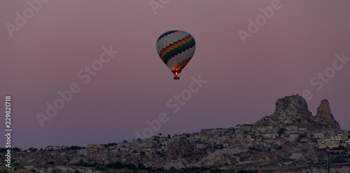 World best hot air balloon destination. gore me, Turkey.