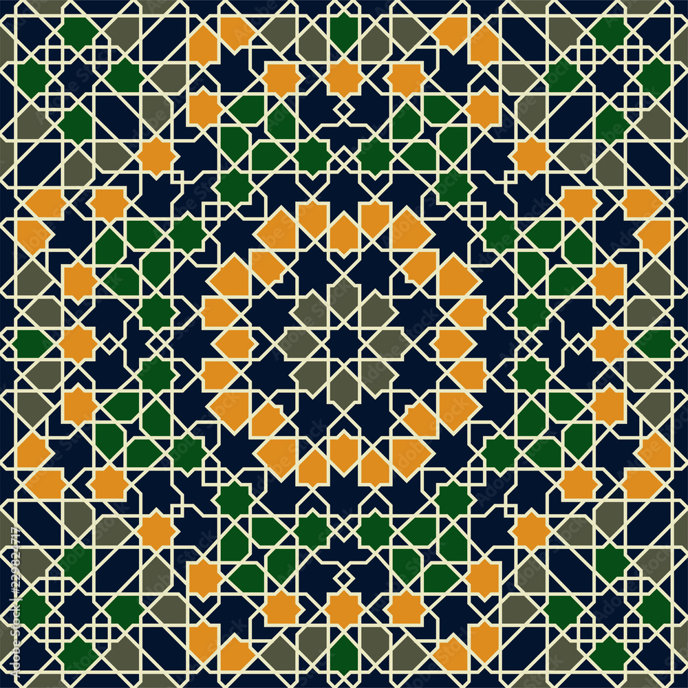 Arabic seamless pattern Arabic seamless pattern