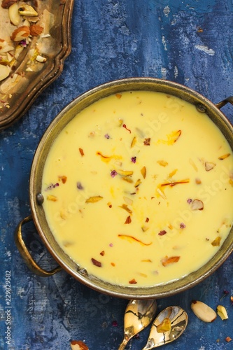 Rabri Indian sweet food for Diwali