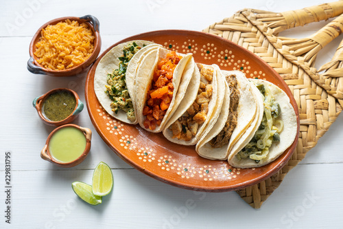 Mexican stew tacos 