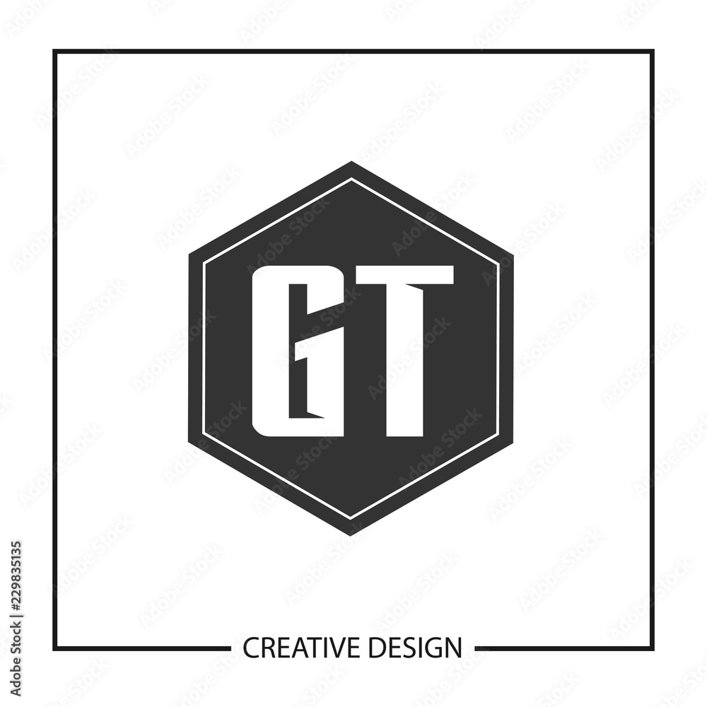 Initial Letter GT Logo Template Design Initial Letter GT Logo Template Design