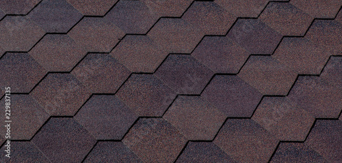 texture, background, pattern. roofing tiles. flexible, soft, bituminous, composite photo
