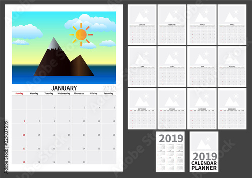Calendar for 2019