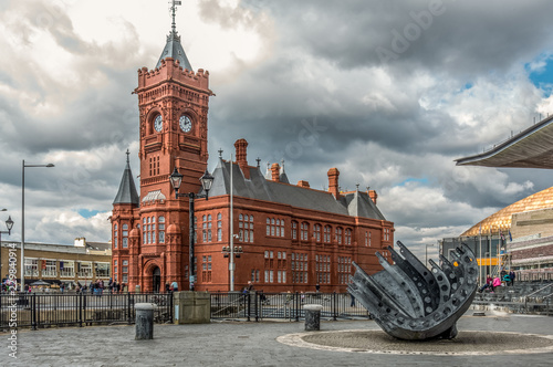 The old Coal exchange, Cardiff, Wales, UK