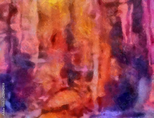 Wallpaper Mural Abstract grunge texture closeup background. Oil painting design pattern. Vintage dry paint brushstrokes artistic artwork. Creative wallpaper. Torontodigital.ca