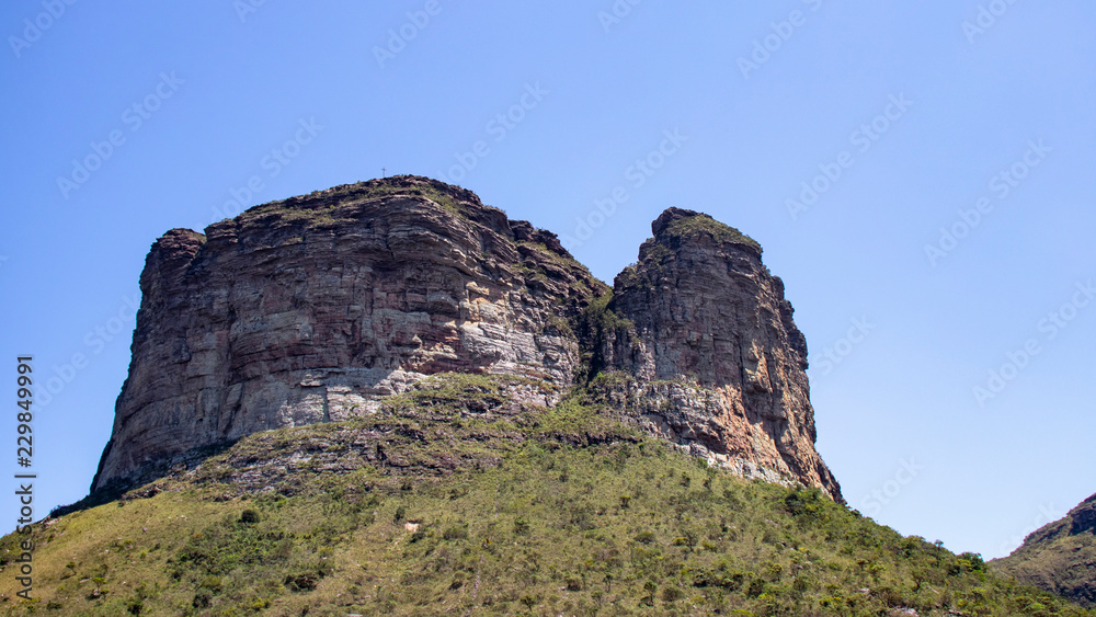 Morro do Pai Inacio, Chapada Diamantina, Bahia, Brazil