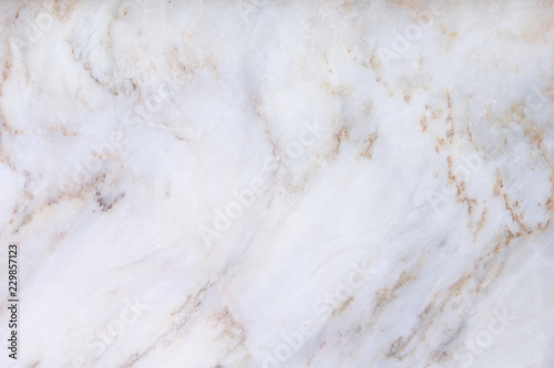 White, gray marble texture in veins and brown curly seamless patterns for background