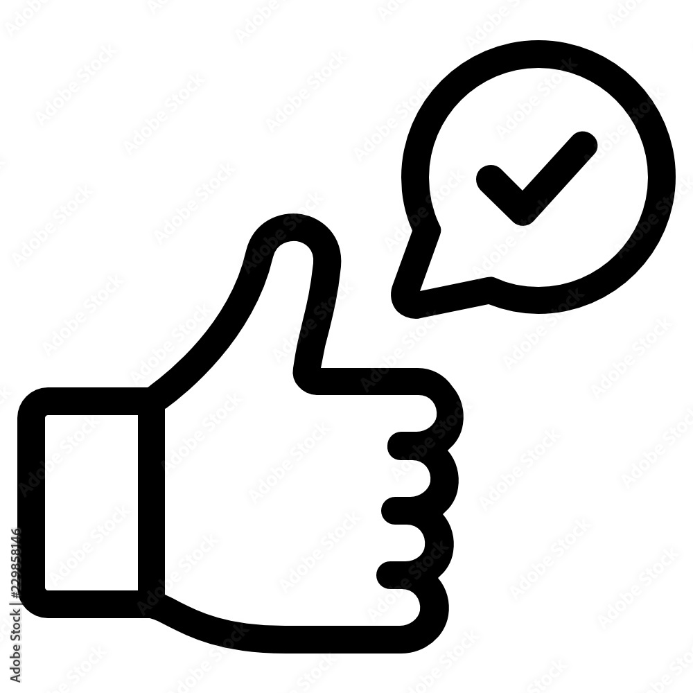 Obraz premium Approved Vector Icon