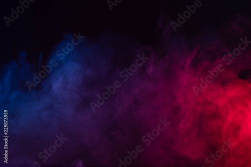 colour smoke on black background halloween horror mystery magic