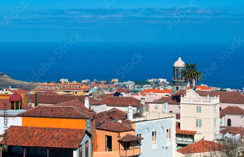 View of the Spanish town of La Orotava