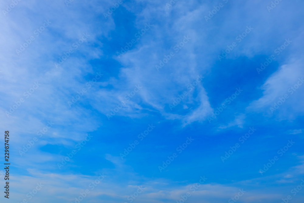 Obraz premium Blue Sky with clouds