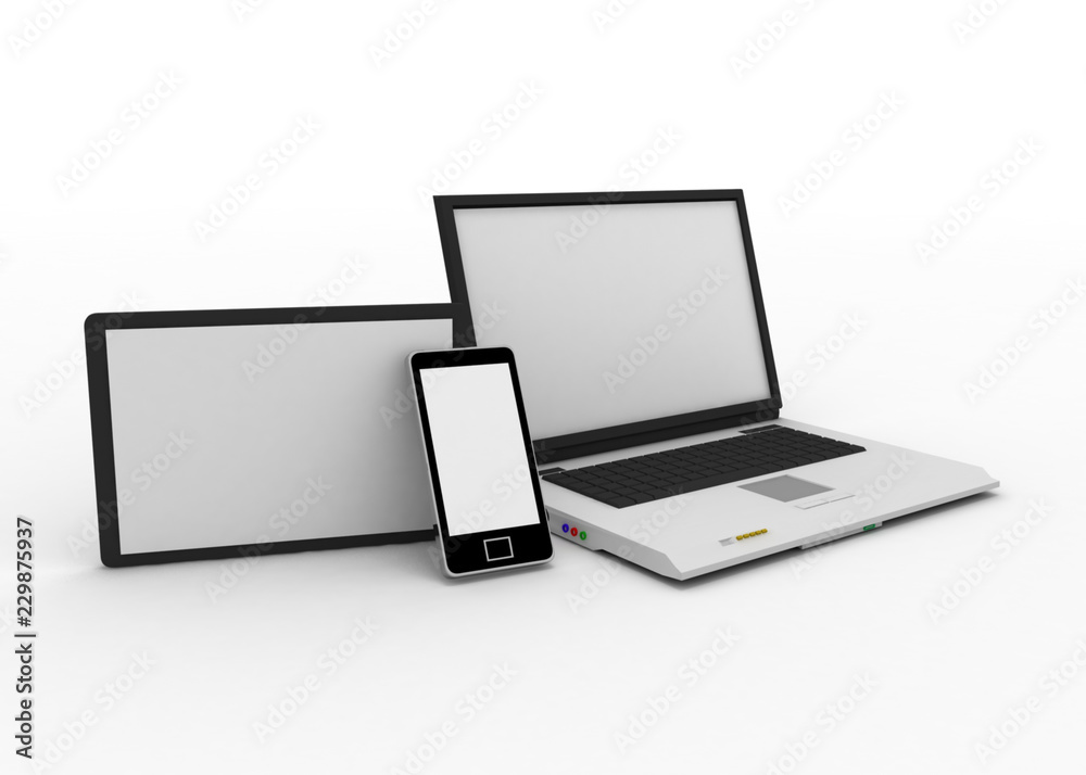 laptop, mobile phone and digital tablet pc computer laptop, mobile phone and digital tablet pc computer