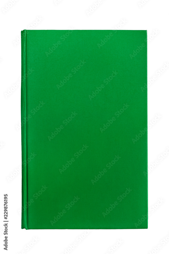 Obraz premium Green book isolated