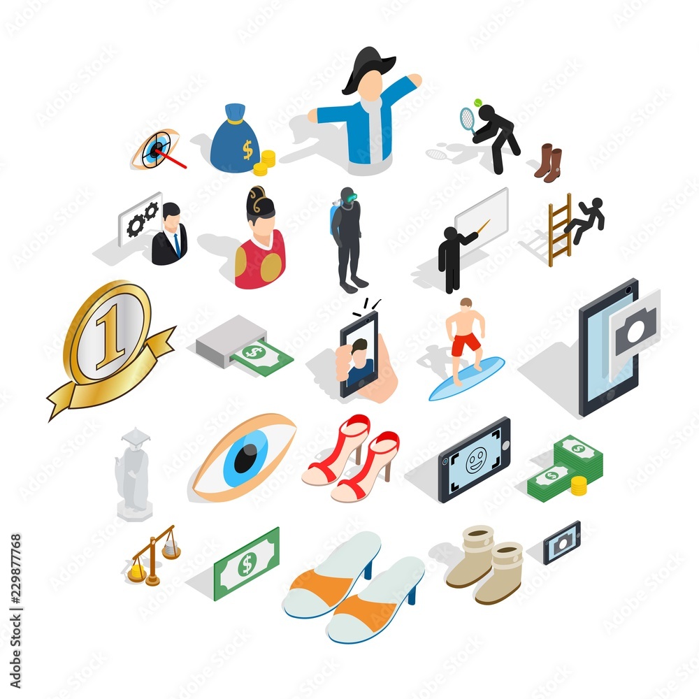 Body icons set. Isometric set of 25 body vector icons for web isolated on white background Body icons set. Isometric set of 25 body vector icons for web isolated on white background