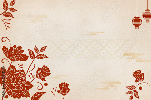 Chinese style vintage background