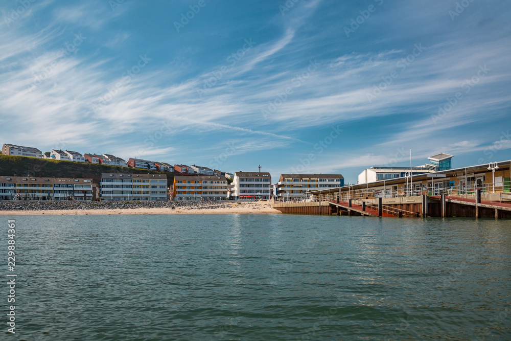 Am Südtrand auf der Hochseeinsel Helgoland