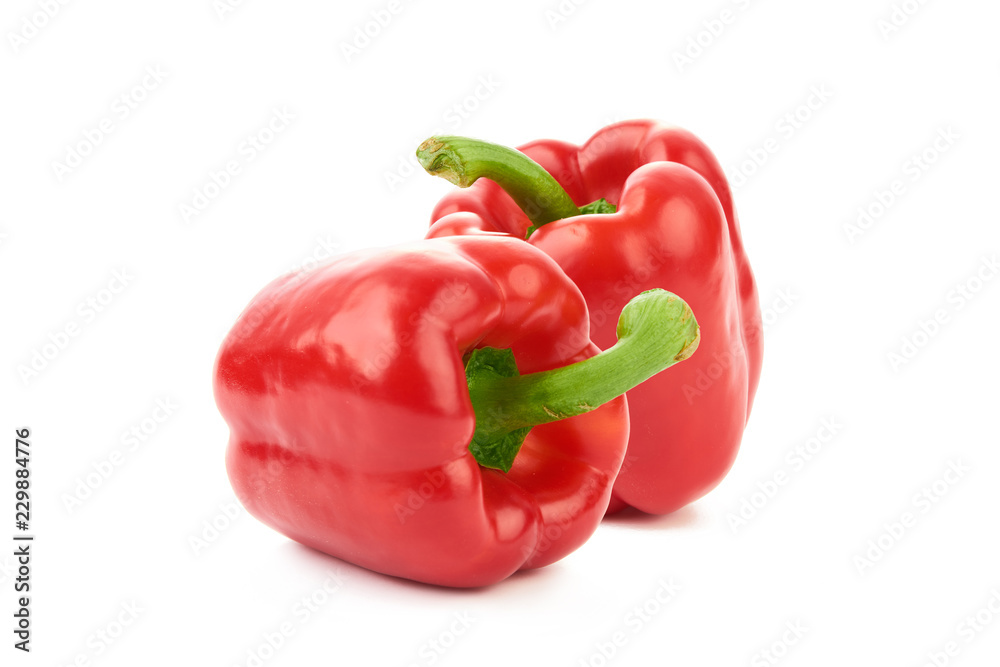 Papryka na białym tle Papryka na białym tle