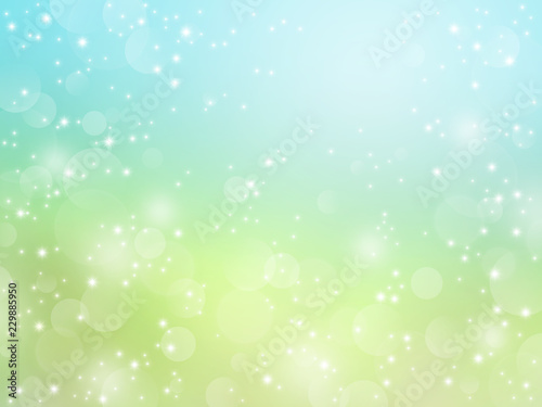 淡くボケた光の背景