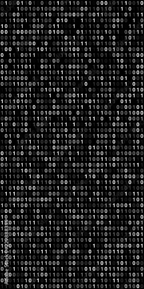 Binary Code Screen Binary Code Screen