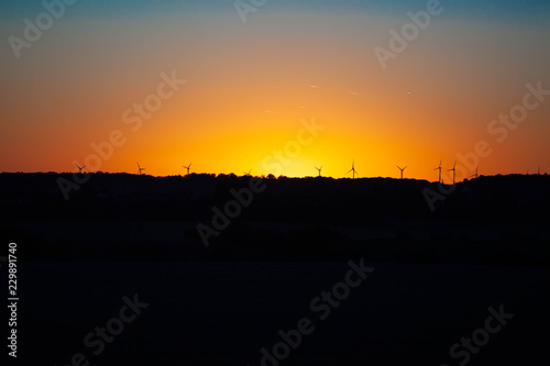 Horizont Sonnenuntergang