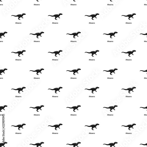 Allosaurus pattern seamless vector repeat geometric for any web design