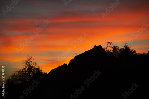 Sonnenuntergag Dämmerung