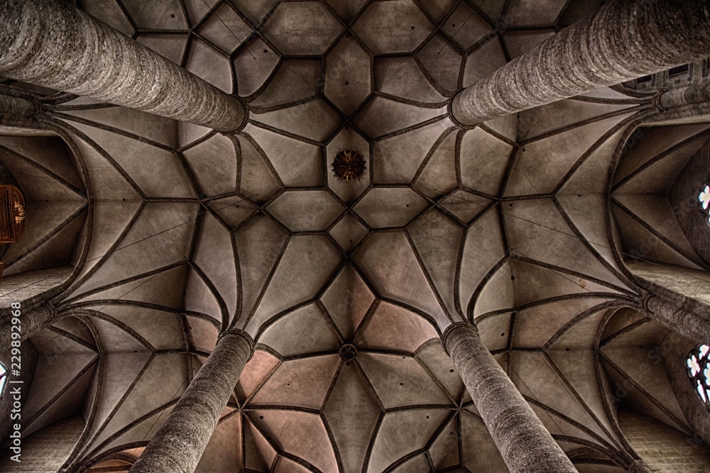 Φωτογραφία Ceiling of Franziskaner temple in Salzburg