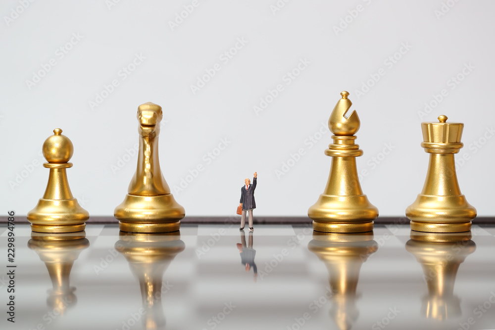 Chess business with miniature businessman people idea for competition, success and leadership concept (business using as background). Chess business with miniature businessman people idea for competition, success and leadership concept (business using as background).
