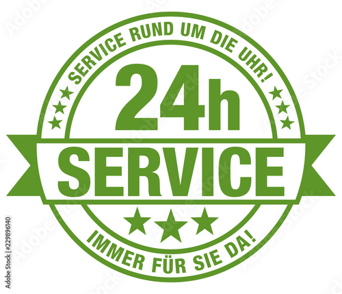 24h Service - Service rund um die Uhr! Immer für Sie da!