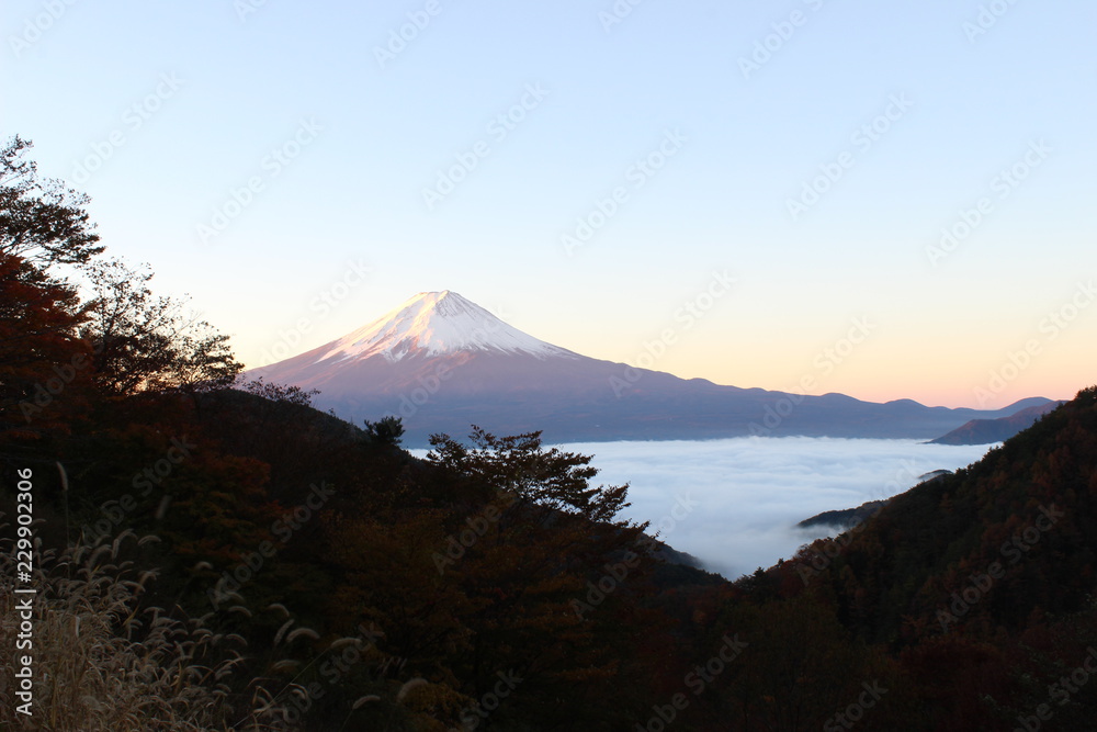 Fototapeta premium 御坂峠