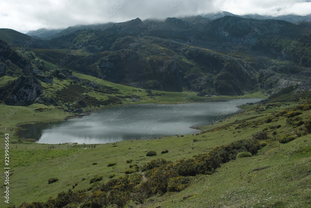 Los Lagos de Covadonga en Asturias