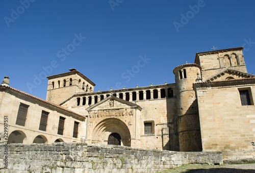 Colegiata de Santa Juliana de Santillana del Mar en Cantabria