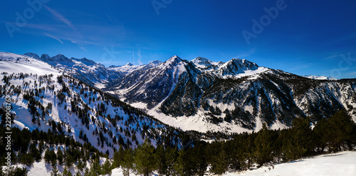 Port Bonaigua in Lerida Catalonia ski resort