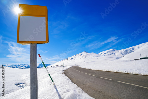 Baqueira Beret in Lerida Catalonia ski spot photo