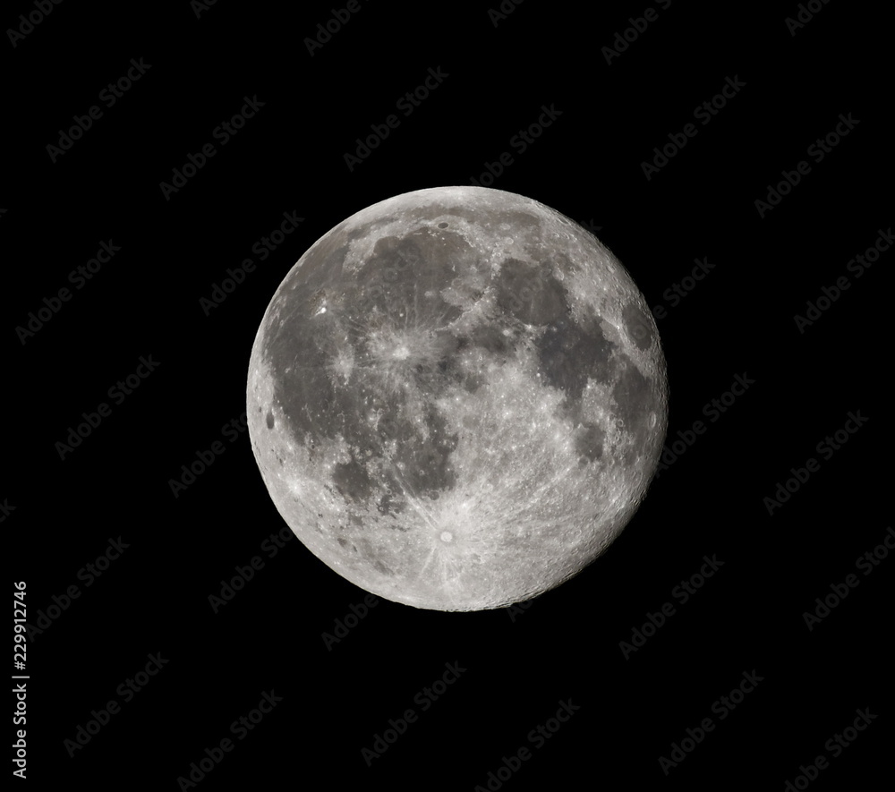 The moon The moon
