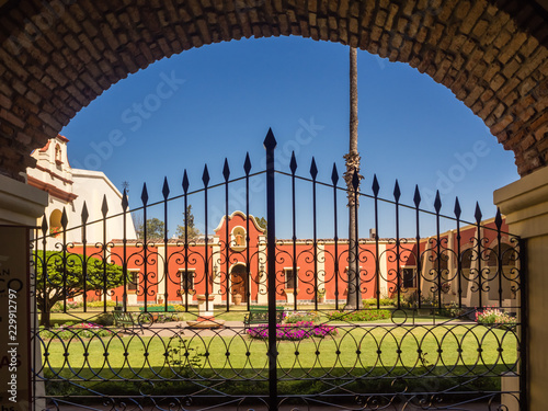 Detail of the cabildo of Salta City in Argentina photo