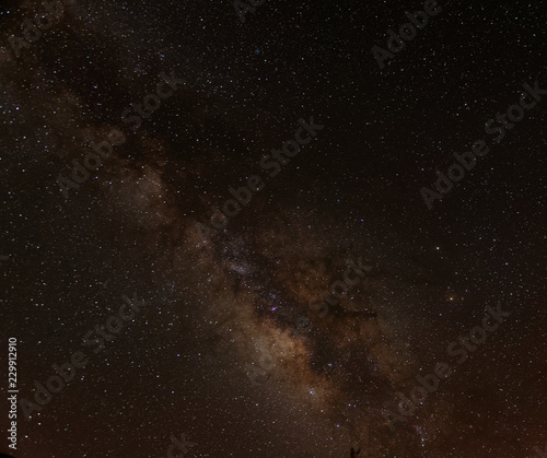 Milky way as observed from the Himalayas