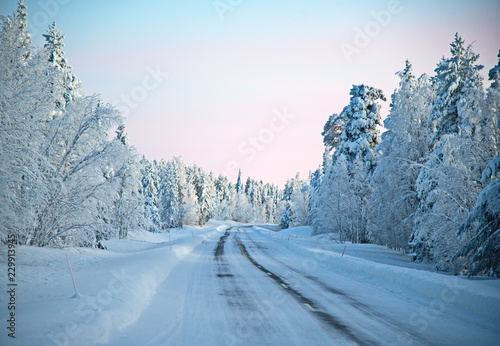 Winter landscape in Norway © baralah