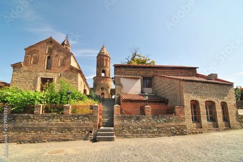  Georgian Orthodox churche dedicated to St. George of Signagi or Sighnaghi  -  town in Georgia's easternmost region of Kakheti and the administrative center of the Signagi Municipality.
 photo