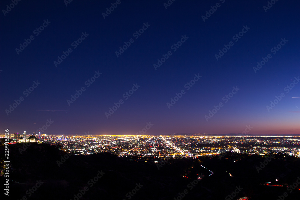 Los Angeles Skyline at night