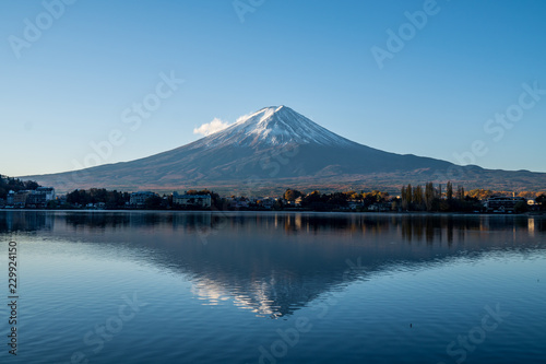 Fuji mountain landscape for background