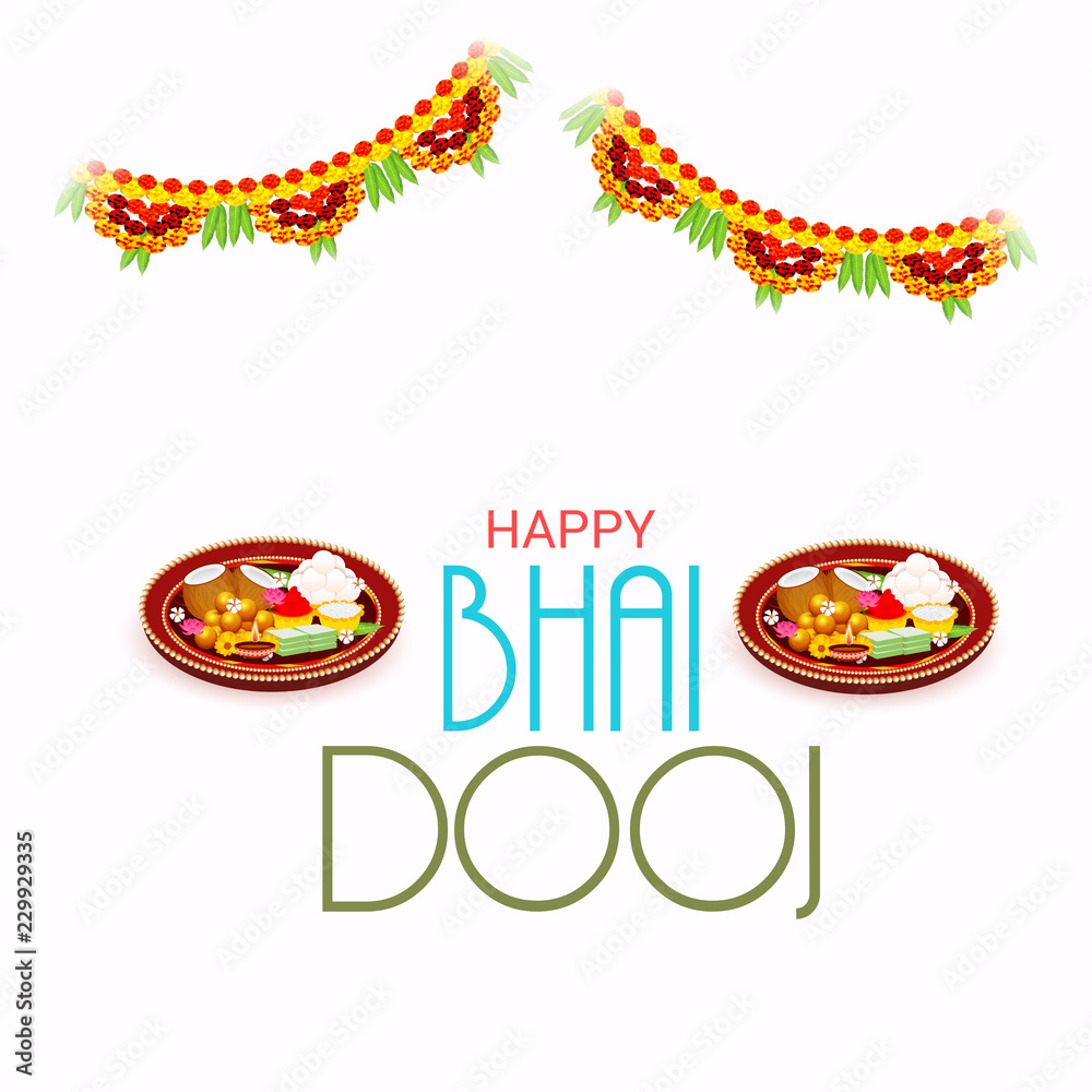 indian festival of Happy Bhai Dooj Celebration. indian festival of Happy Bhai Dooj Celebration.