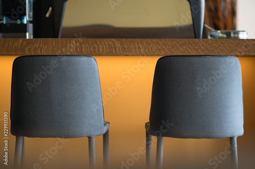 Cafeteria Office Lounge with Bar Chairs