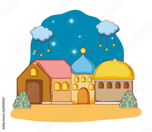 adobe house cartoon