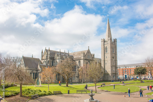 Canvas Print Saint Patrick's Cathedral Dublin Ireland