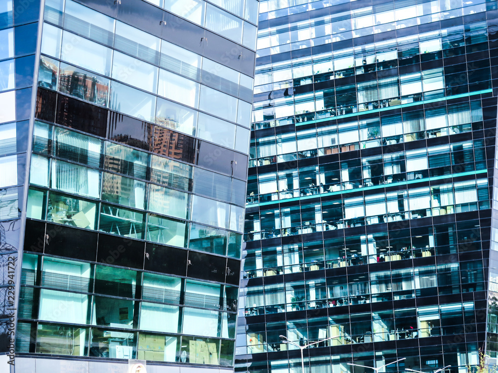 Modern office building Modern office building