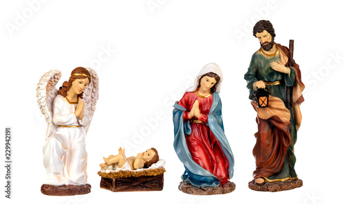 Scene of the nativity